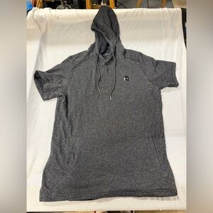 Under armour short sleeve hooded shirt
